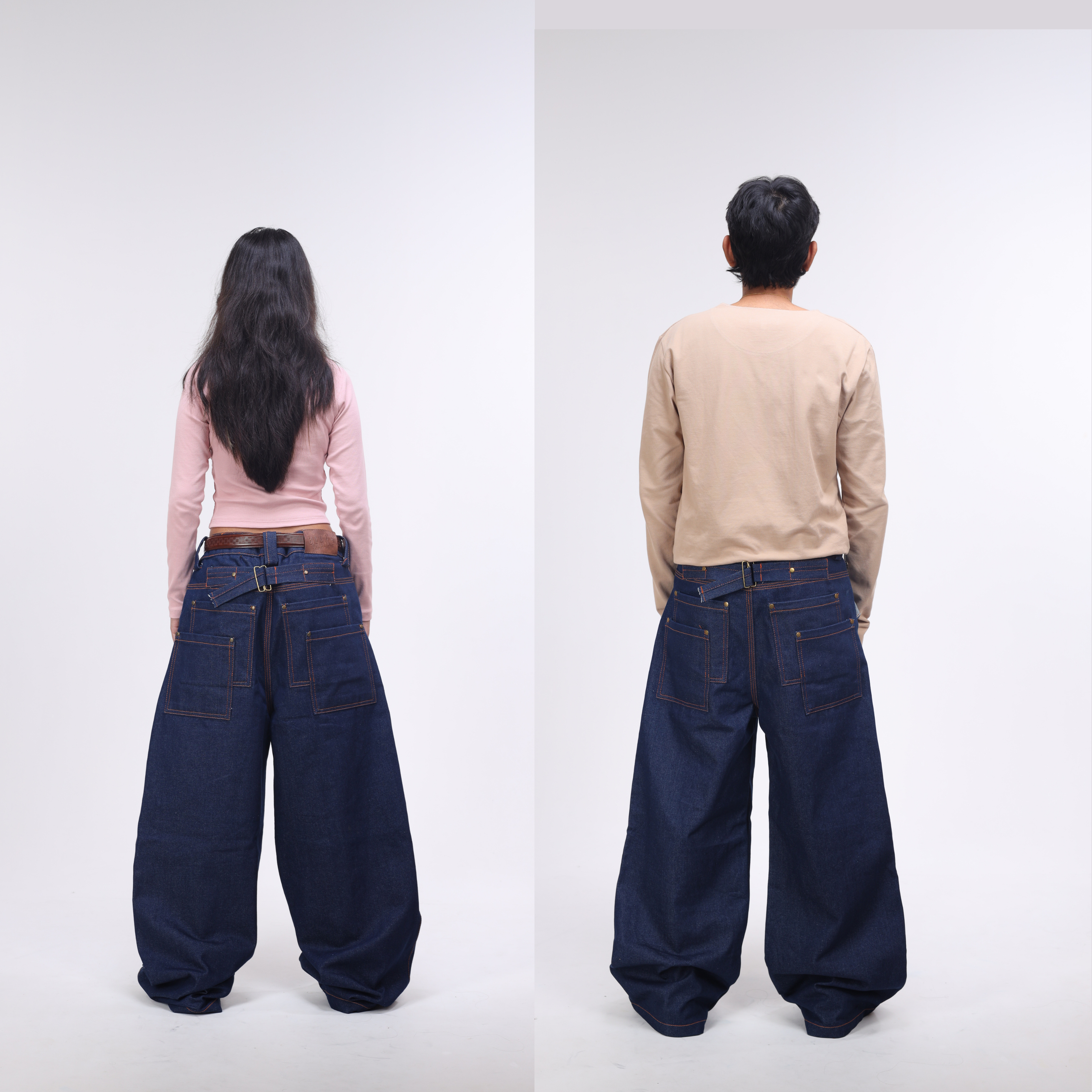 15 Oz "Raw Blue Jeans"