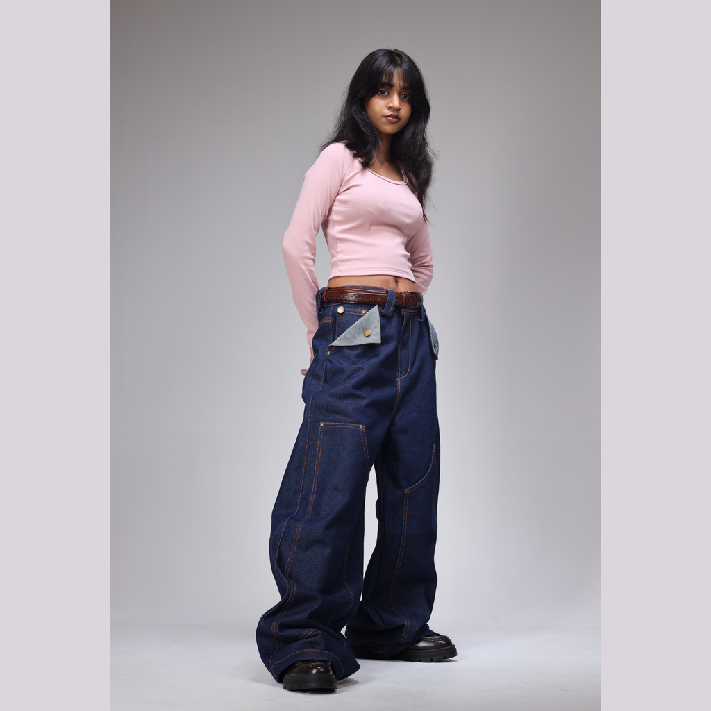 15 Oz "Raw Blue Jeans"