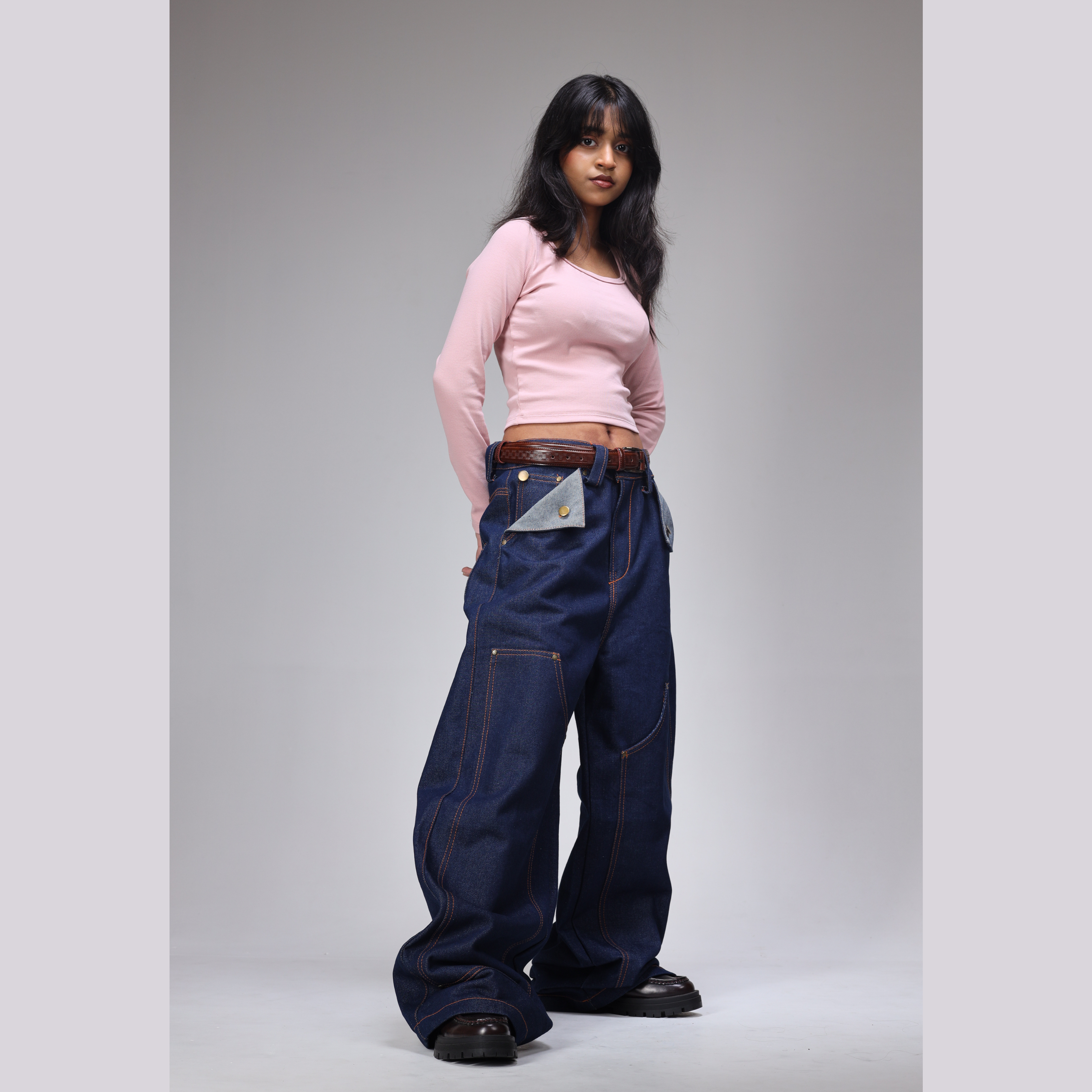 15 Oz "Raw Blue Jeans"