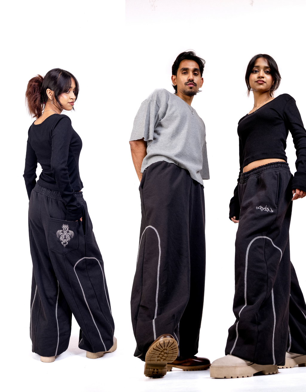V3 baggy 15k stitched sweatpants