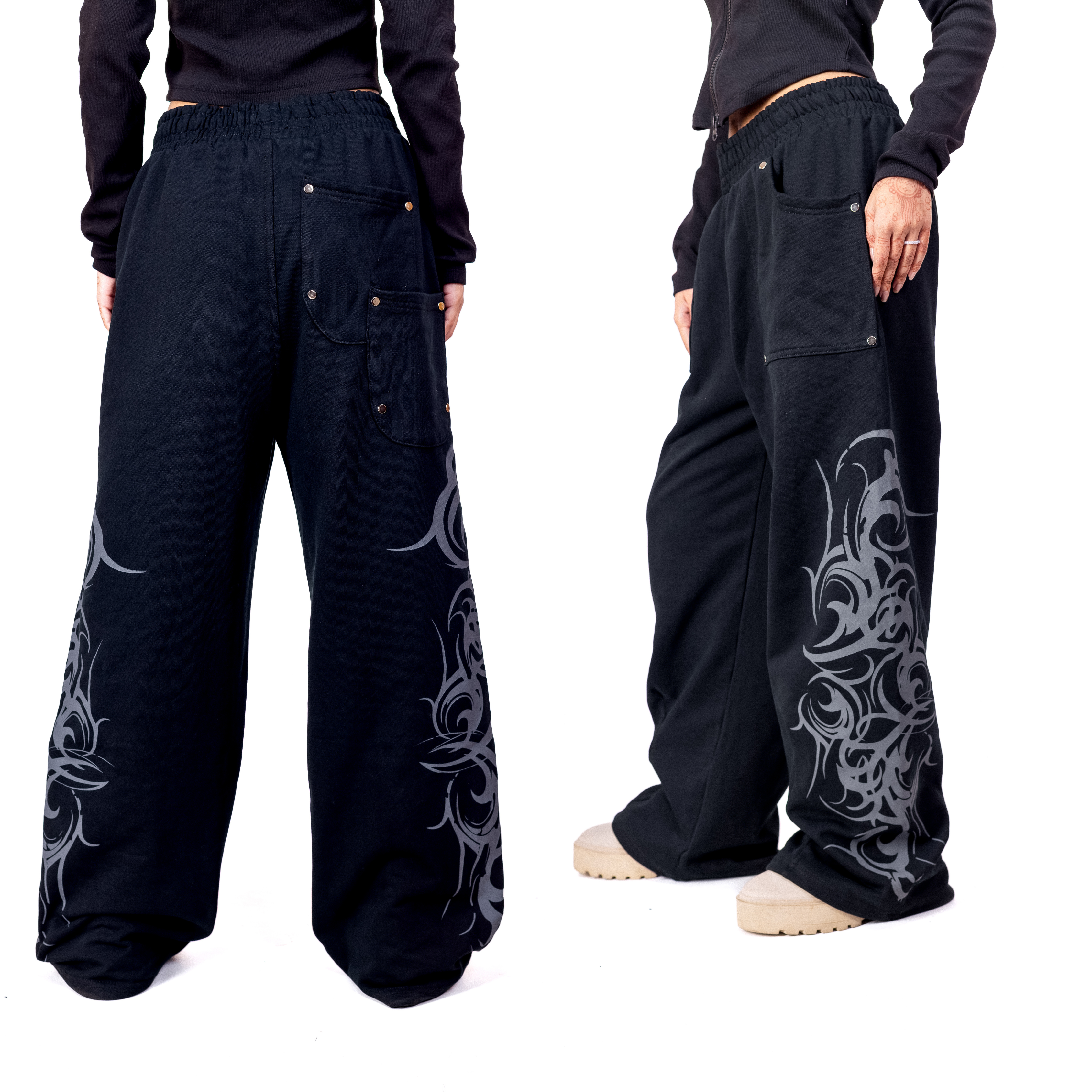 V4 Baggy Subtle flared Sweatpants