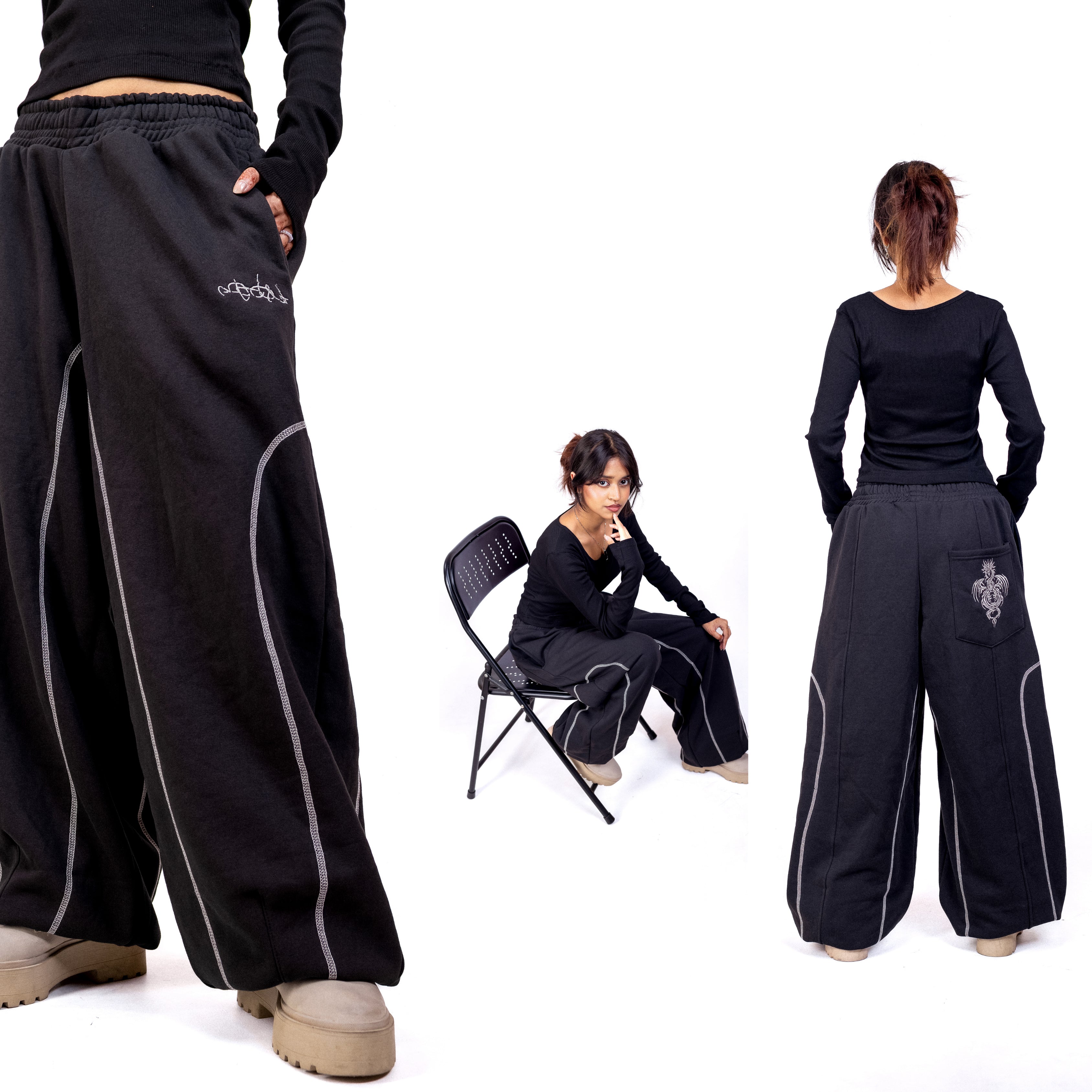 V3 baggy 15k stitched sweatpants