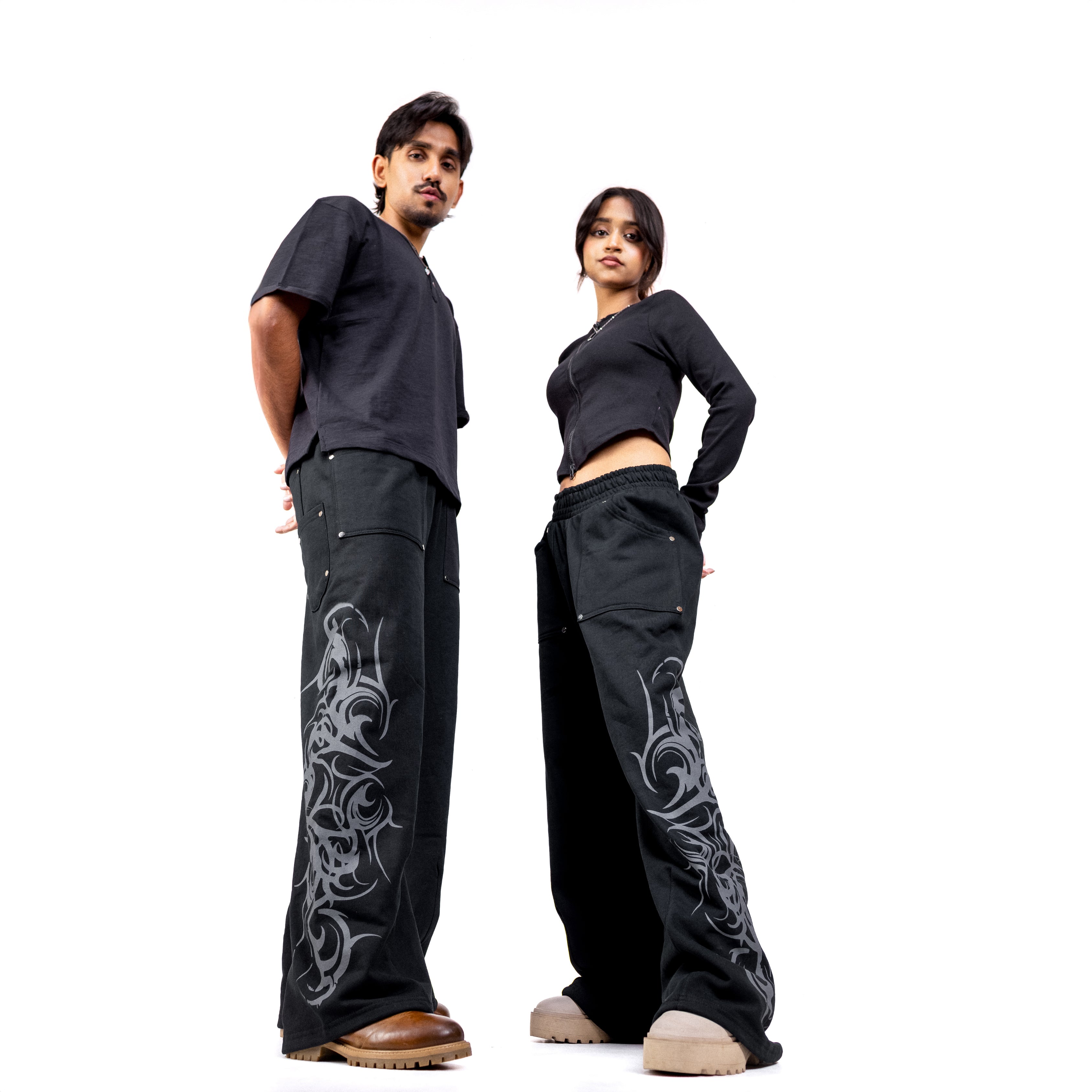 V4 Baggy Subtle flared Sweatpants